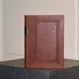 BŁAHODIR ALEKSANDER, FALIMIRSKI ADAM, FORTEPIAN: JEGO HISTORIA I BUDOWA W ZARYSIE [1928]. Oprawa skórzana wykonana ręcznie w introligatorni Antykwariatu Polskiego.