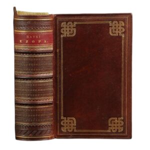 Bayki Ezopa z tekstem francuzkim obok [...] - EZOP