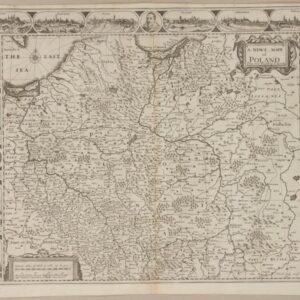 A Newe Mape of Poland done into English by I. Speede