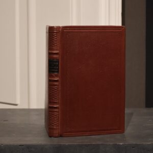 ŁUKASZKIEWICZ X.J.A., PRZEWODNIK PO WŁOSZECH ZE SZCZEGÓLNYM UWZGLĘDNIENIEM RZYMU [1897]. Skórzana oprawa wykonana ręcznie w introligatorni Antykwariatu Polskiego.