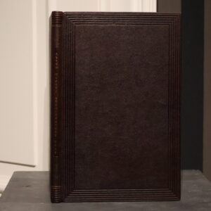 ALBUM MŁODEJ ARCHITEKTURY 1935 : ARCHITEKTURA, GRAFIKA UŻYTKOWA, FOTOGRAFJA, RYSUNEK, FILM [1935]. Książka oprawiona w skóre w introligatorni Antykwariatu Polskiego.