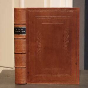 SZANG JUE, DZIEJE CHIN [1960]. Skórzana oprawa bibliofilska.