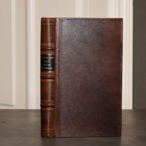 ANDRZEJEWSKI JERZY, IDZIE SKACZĄC PO GÓRACH [1963]. Skórzana oprawa bibliofilska.