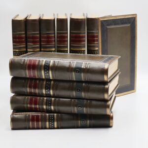 Niesiecki Kasper, Herbarz polski, augmented with additions from later authors, manuscripts, official proofs and published by Jan Nep [omucen] Bobrowicz. Volumes I-X in ten volumes.