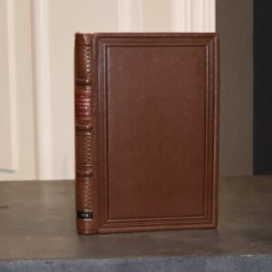 WIENIAWSKI JULIAN, ZE WSPOMNIEŃ MARYMONCKICH [1879]. Skórzana oprawa wykonana ręcznie w introligatorni Antykwariatu Polskiego.