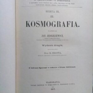 Jan Jedrzejewicz, Cosmography