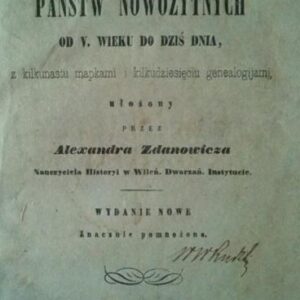 Alexander Zdanovich, Chronological and historical outline of the Modern States from the 5th century to the present day