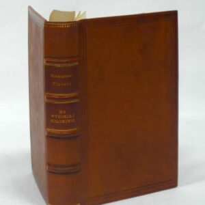 Vincenz Stanisław, Na wysokiej Połoninie : obrazy, dumy i gawędy z Wierchowiny Huculskiej