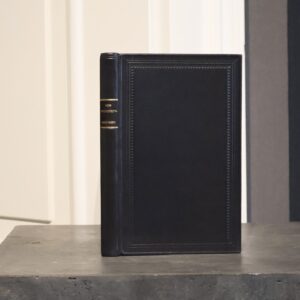 MARK HLASKO, THE BEAUTIFUL TWENTY-YEAR-OLDS [1999]. Bibliophilic leather binding, handmade in the bindery of the Polish Antiquarian. 