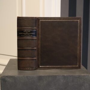 COLLECTION OF LAWS FOR THE STATES OF THE KINGDOM OF PRUSSIA [1839-1840]. Book bound in natural leather, by hand in the bookbinding workshop of the Polish Antiquarian. 