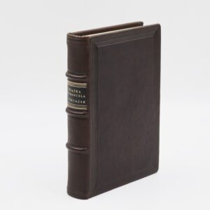 Książka dla Manuela Cortazar 1996 – kolekcjonerskie wydanie w ręcznie wykonanej skórzanej oprawie, Antykwariat Polski