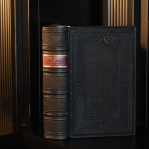 Witold Gombrowicz, Collected Works. Vol. X - Varia [1973]. Leather bound book.  