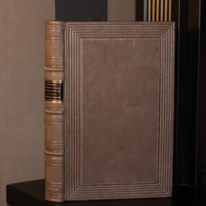 Cooley William Desborough, A history of voyages and discoveries made at sea and on land from the beginning of the fifteenth century to our own days [1842], LEATHER BOOK