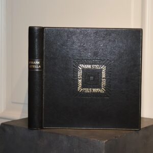 FRANK STELLA: PAINTINGS 1958 TO 1965. A CATALOGUE RAISONNÉ [1986]. Oprawa skórzana artystyczna. Introligatorni Antykwariat Polski.