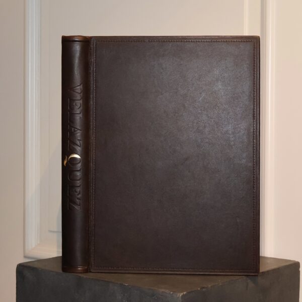 LÓPEZ-REY JOSÉ, VELÁZQUEZ. THE COMPLETE WORKS. TASCHEN [2014]. Skórzana oprawa wykonana ręcznie w introligatorni Antykwariatu Polskiego.