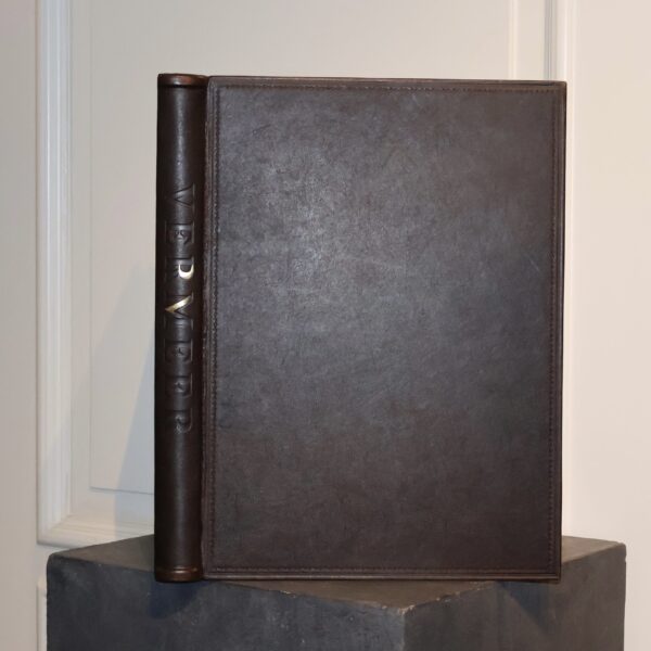 SCHÜTZ KARL, VERMEER. THE COMPLETE WORKS. TASCHEN [2015]. Skórzana oprawa bibliofilska wykonana ręcznie w introligatorni Antykwariatu Polskiego.