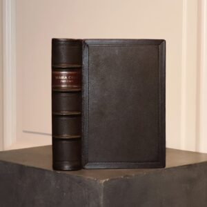 CURIE EWA, MARIA CURIE [1939]. Skórzana oprawa wykonana ręcznie w antykwariacie polskim.