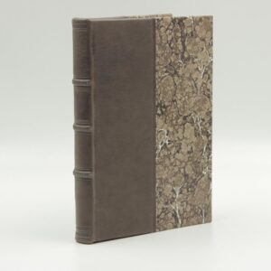 HALF-LEATHER NOTEBOOK