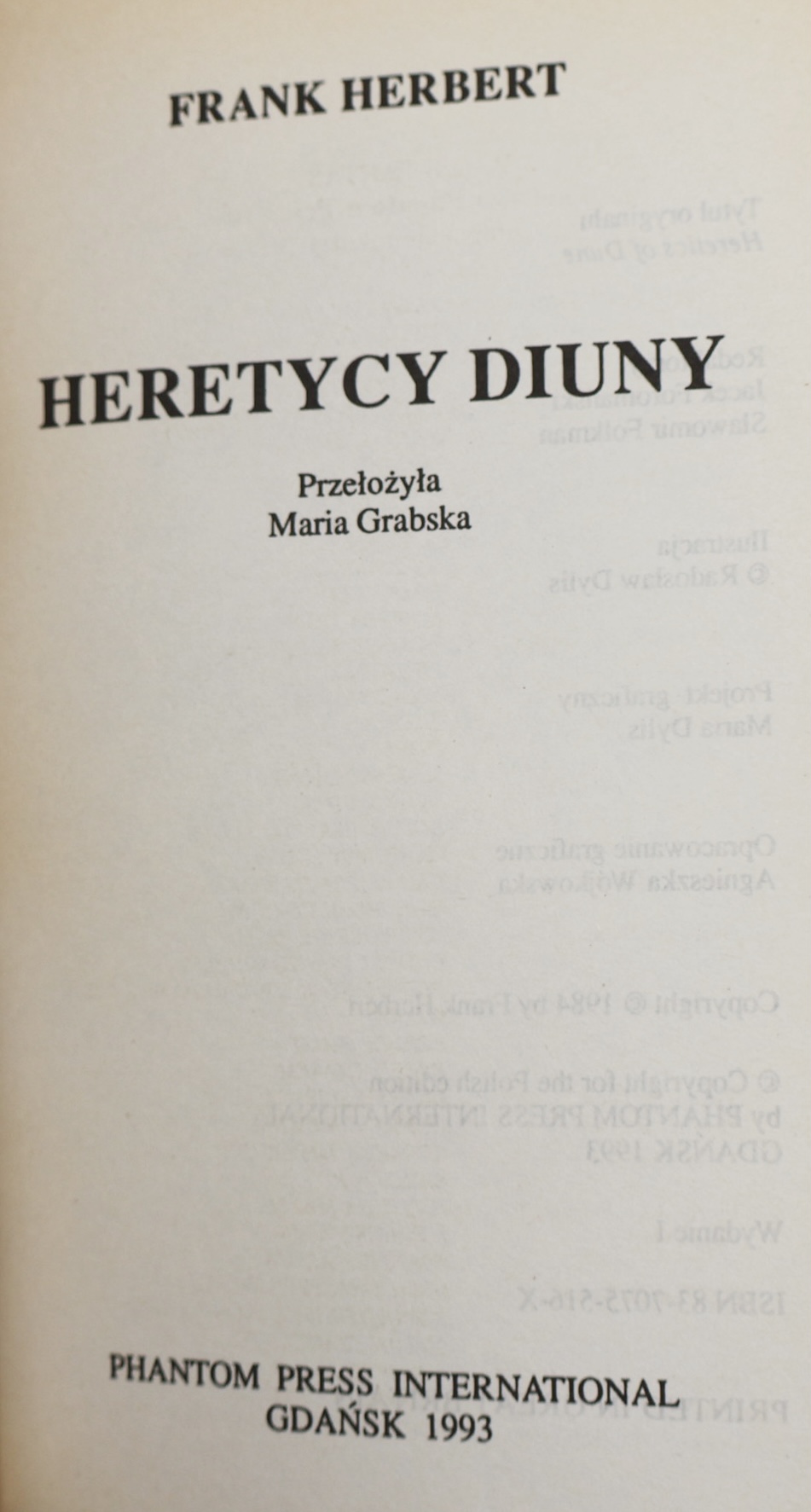 Frank Herbert – Diuna. Komplet 6 tomów (Phantom Press, 1992–1993) w artystycznej oprawie skórzanej z futerałem - obrazek 6