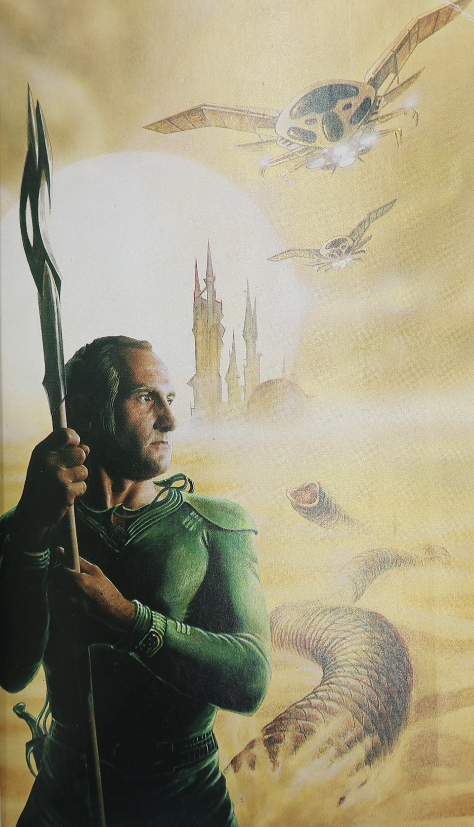 Frank Herbert – Diuna. Komplet 6 tomów (Phantom Press, 1992–1993) w artystycznej oprawie skórzanej z futerałem - obrazek 11