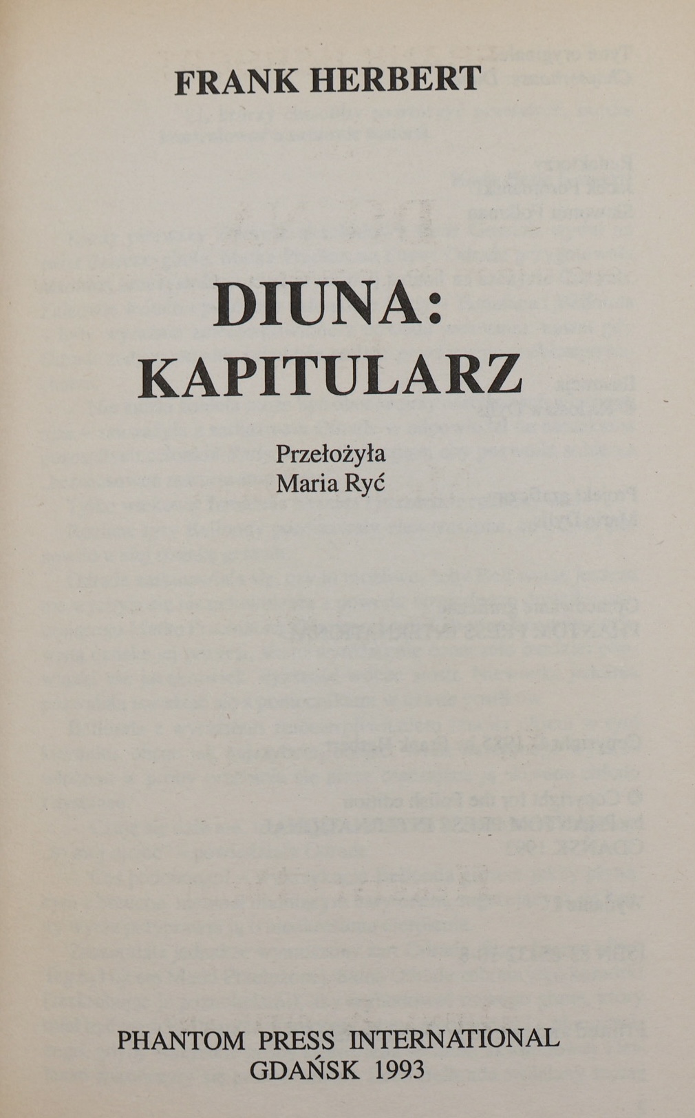 Frank Herbert – Diuna. Komplet 6 tomów (Phantom Press, 1992–1993) w artystycznej oprawie skórzanej z futerałem - obrazek 12