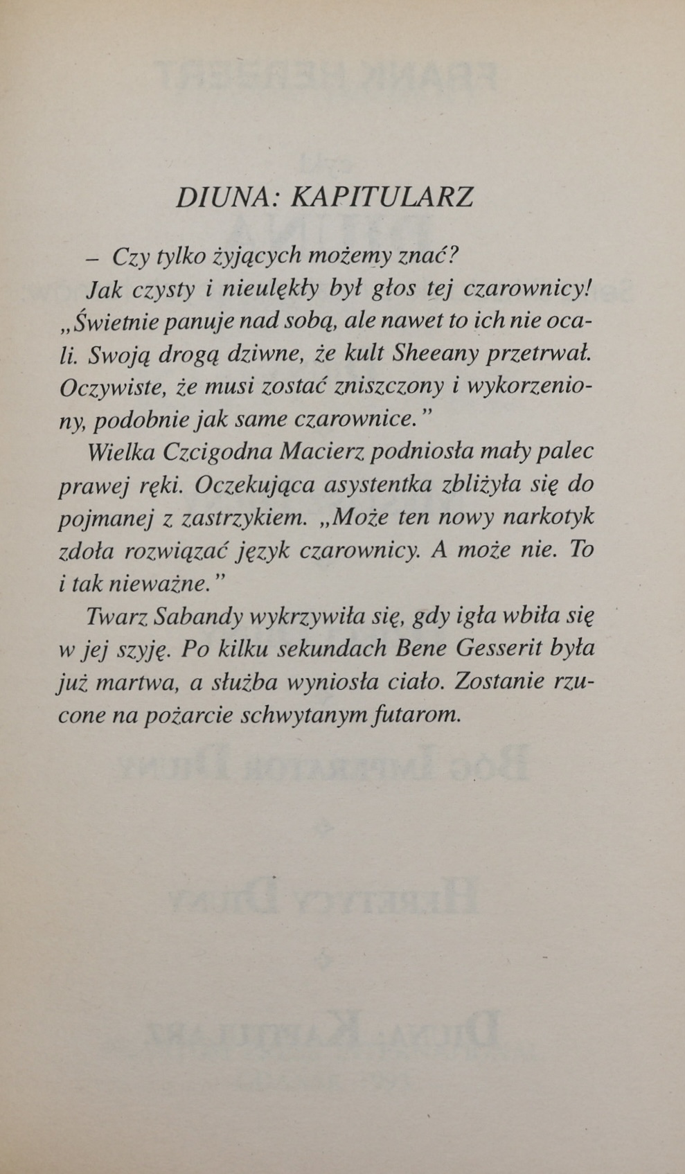 Frank Herbert – Diuna. Komplet 6 tomów (Phantom Press, 1992–1993) w artystycznej oprawie skórzanej z futerałem - obrazek 13