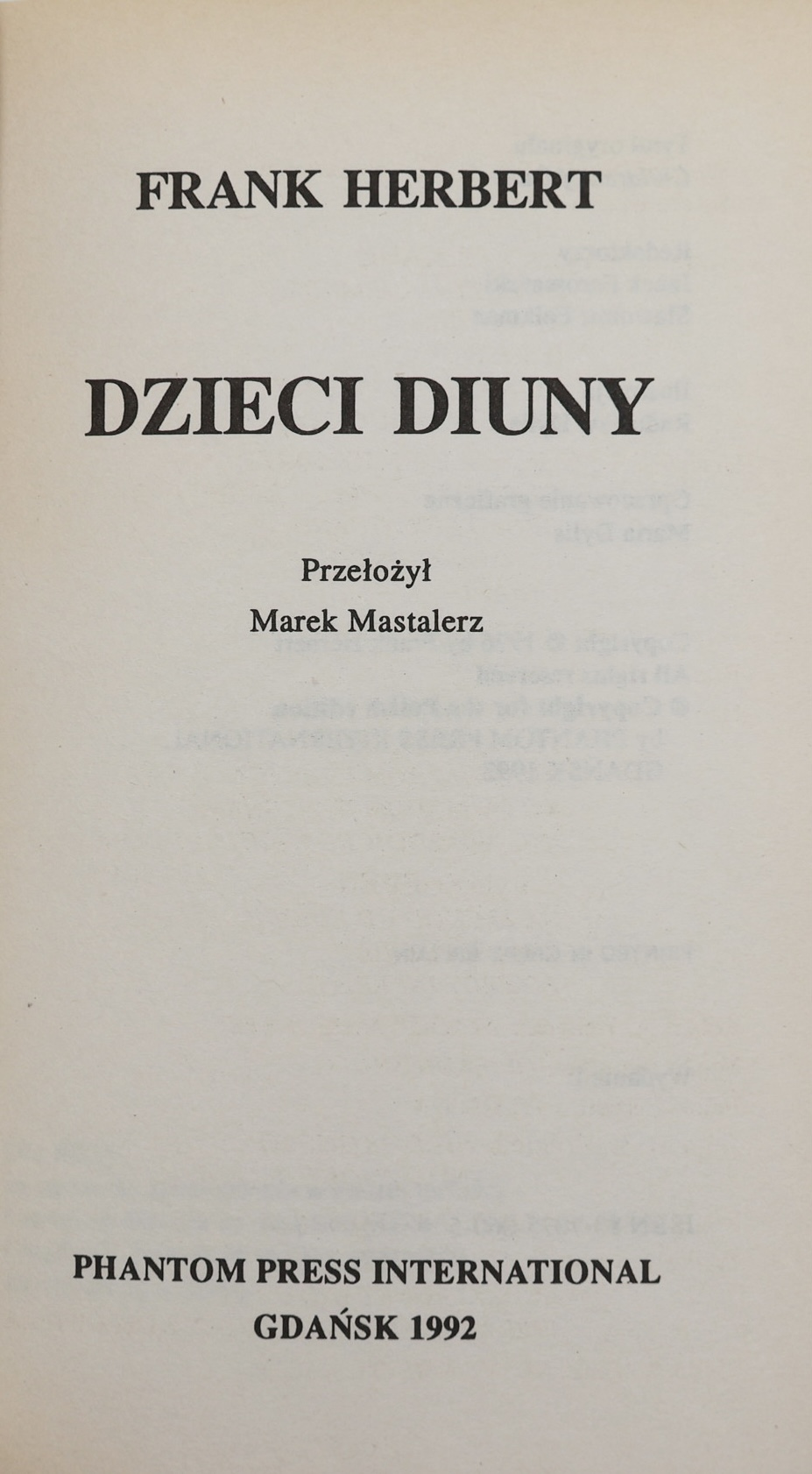 Frank Herbert – Diuna. Komplet 6 tomów (Phantom Press, 1992–1993) w artystycznej oprawie skórzanej z futerałem - obrazek 15