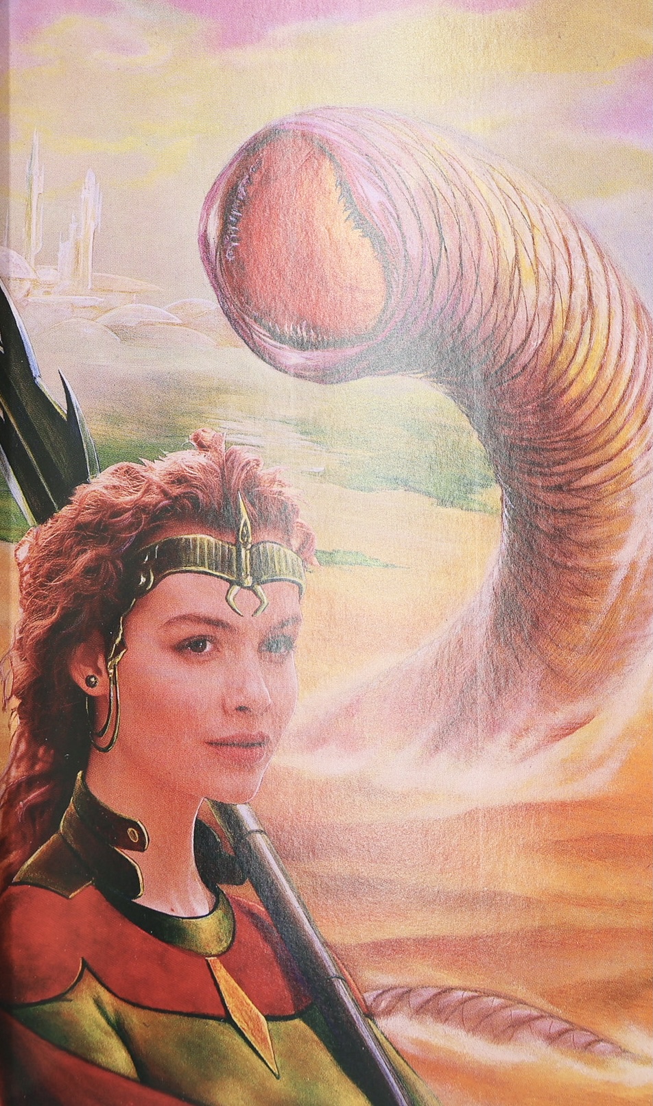 Frank Herbert – Diuna. Komplet 6 tomów (Phantom Press, 1992–1993) w artystycznej oprawie skórzanej z futerałem - obrazek 17