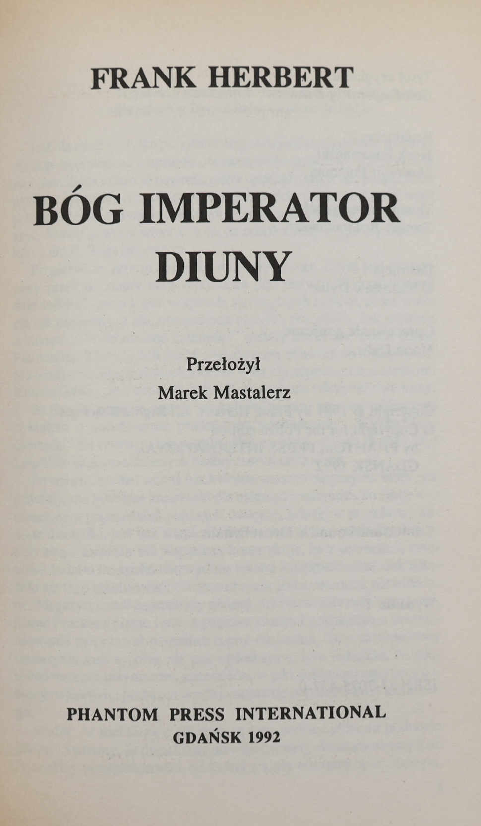 Frank Herbert – Diuna. Komplet 6 tomów (Phantom Press, 1992–1993) w artystycznej oprawie skórzanej z futerałem - obrazek 18