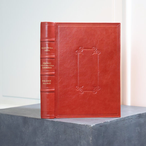 Beauty and Physical Culture, Warsaw 1938, in a red leather binding by Antykwariat Polski
